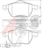 VW 4B0698151M Brake Pad Set, disc brake